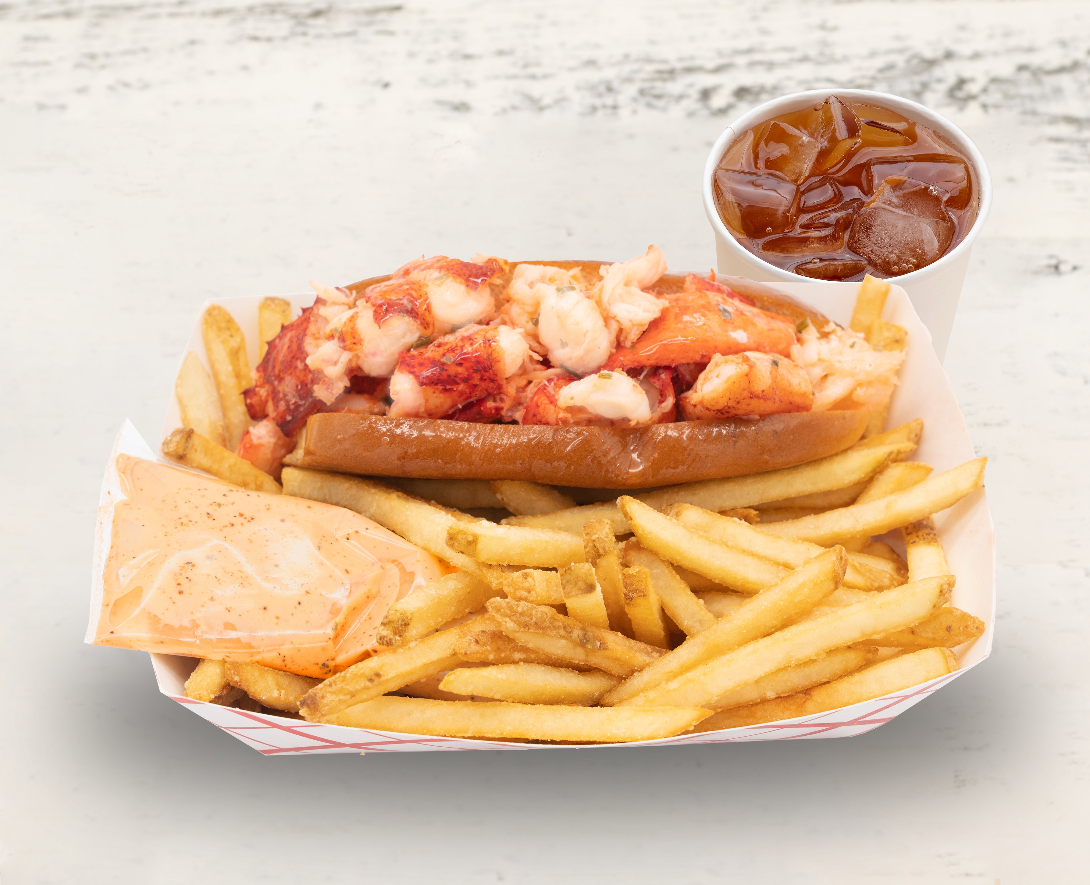 Image for #2 Warm Lobster Roll with Seasoned Lemon Butter