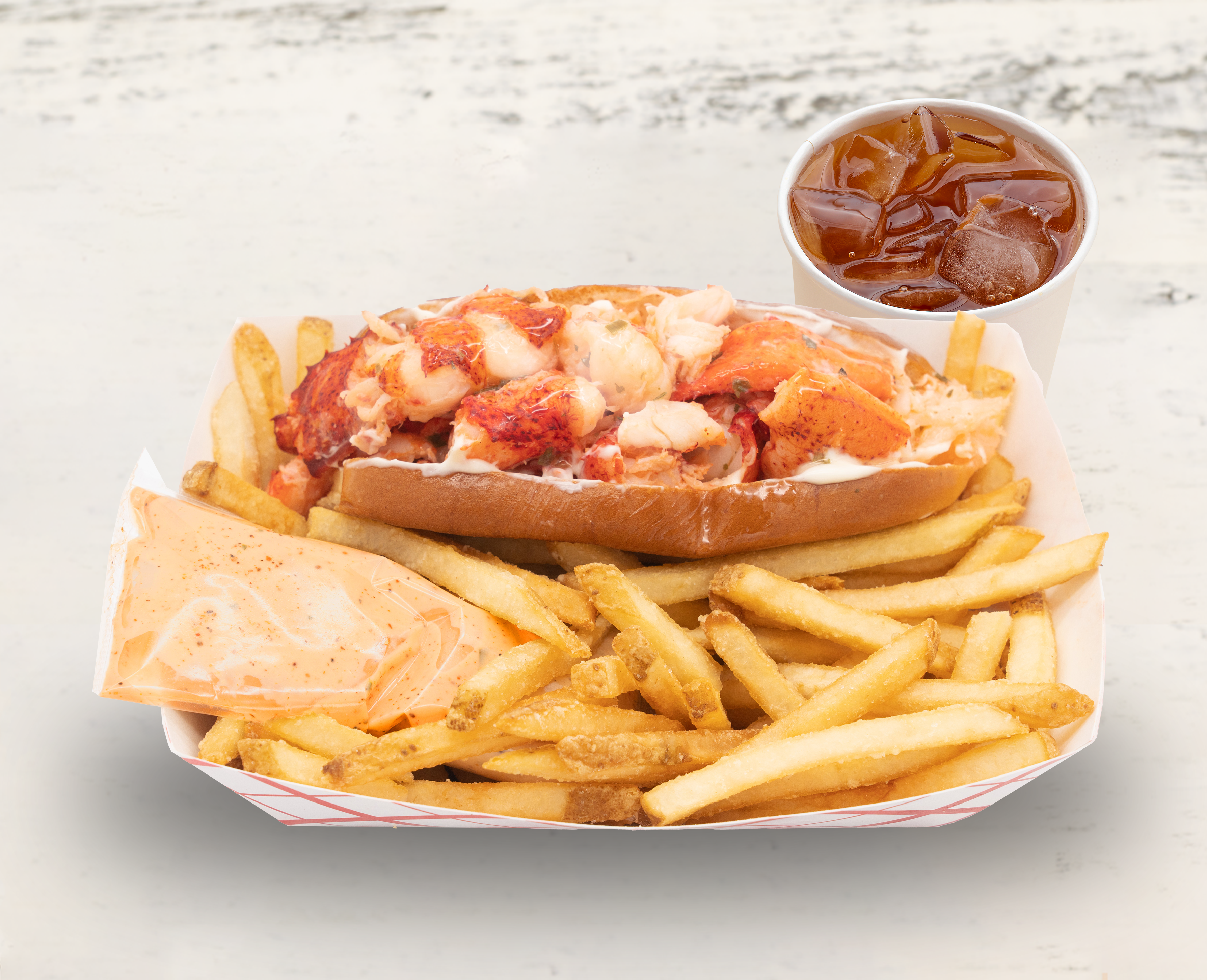 Image for #3 Chilled Lobster Roll with Mayo and Seasoned Lemon Butter
